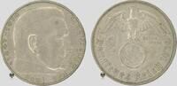 Drittes Reich 2 RM Hindenburg mit HK -