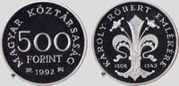 Ungarn 500 Forint 650. Todestag von König Karl I Robert -