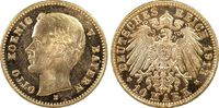 Kaiserreich Bayern 10 RM König Otto, 2. Inschrift