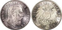 Kaiserreich Hessen 2 RM Grossherzog Ludwig IV