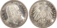 Kaiserreich Württemberg 2 RM Wilhelm II