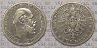 Kaiserreich, Mecklenburg-Schwerin 2 RM Grossherzog Friedrich Franz II -