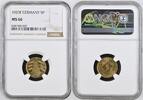 5 Rentenpfennig 1923-F Weimar  Stgl., NGC MS 66 ALLEIN TOP POP!