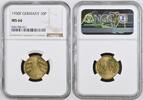 10 Pfennig 1930-F Weimar  Stgl., NGC MS 66 ALLEIN TOP POP!