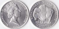 Cook-Inseln, 50 Dollars, Bison, -