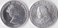 Bahamas, 10 Dollars, 1990, 500. Jahrestag der Entdeckung Amerikas, stemp... 120,00 EUR110,00 EUR  zzgl. 6,20 EUR Versand