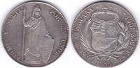 Peru, 8 Reales, 1855, Republik, vorzüglich +, 485,00 EUR  zzgl. 6,20 EUR Versand