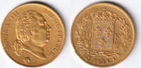 Frankreich, 40 Francs,Paris, König Ludwig XVIII.,1814, 1815-1824, sehr schön +,