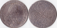 Deutschland, 2/3 Taler, Sachsen,Johann Georg IV.,1691-1694,