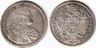 Römisch Deutsches Reich, Reichstaler,Hall, Haus Habsburg,Karl VI.,1711-1740, -