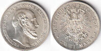 Deutschland, 2 Mark, 1876, Kaiserreich, Mecklenburg-Schwerin, Großherzog... 3430,00 EUR kostenloser Versand