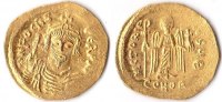 Byzanz, Solidus, Phocas,602-610,