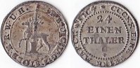 Deutschland, 1/24 Taler, Friedrich Botho u. Stolberg-Roßla u. Karl Ludwig v. Stolber-Stolberg,1761-1768,
