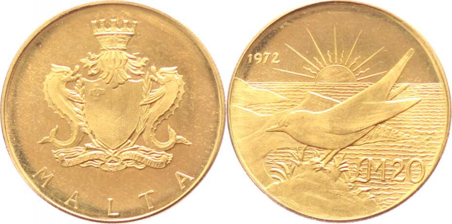 Malta 20 Pounds Gold 1972 Selbst ndige Britische Monarchie 1964 1974 malta-20-pounds-gold-1972-selbst-ndige-britische-monarchie-1964-1974