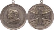Schleswig-Holstein-Sonderburg-Augustenburg Zinnmedaille Auguste Viktoria, Gemahlin Wilhelm II. *1858, +1921.