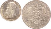 Sachsen-Meiningen 5 Mark Georg II. 1866-1914.