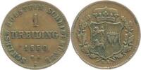 Schleswig-Holstein, Königliche Linie Kupfer-Dreiling Unter Statthalterschaft 1848-1851.