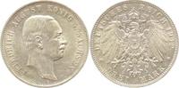 Sachsen 3 Mark Friedrich August III. 1904-1918.