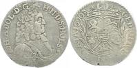 Schleswig-Holstein-Plön 2/3 Taler Johann Adolf 1671-1704.