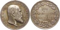 Württemberg Tragbare silberne Militärmedaille Wilhelm II. 1891-1918.