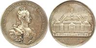 Schleswig-Holstein, Königliche Linie Silbermedaille Sophie Magdalene von Brandenburg-Kulmbach, Gemahlin Christian VI. *1700, +1770.