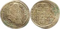 Brandenburg-Ansbach 6 Kreuzer (Doppelgroschen) Johann Friedrich 1667-1686.