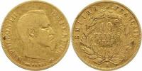 Frankreich 10 Francs Gold Napoleon III. 1852-1870.