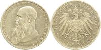 Sachsen-Meiningen 5 Mark Georg II. 1866-1914.