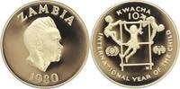 Sambia (Zambia) 10 Kwacha 2. Republik seit 1972.