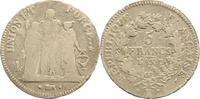 Frankreich 5 Francs An 7 Erste Republik.