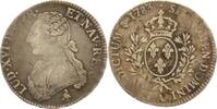 Frankreich Écu aux lauriers 1 Ludwig XVI. 1774-1793.