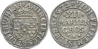 Bentheim-Tecklenburg-Rheda XII Mariengroschen Moritz 1623-1674.