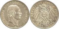 Sachsen 3 Mark Friedrich August III. 1904-1918.