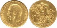 Südafrika Sovereign Gold George V. 1910-1936.
