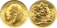 Großbritannien Sovereign Gold George V. 1910-1936.