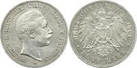 Preußen 5 Mark Wilhelm II. 1888-1918.
