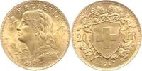 Schweiz-Eidgenossenschaft 20 Franken Gold