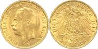 Baden 20 Mark Gold Friedrich II. 1907-1918.