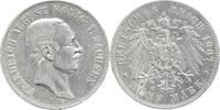 Sachsen 5 Mark Friedrich August III. 1904-1918.