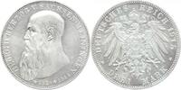 Sachsen-Meiningen 3 Mark Georg II. 1866-1914.