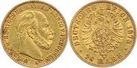 Preußen 20 Mark Gold Wilhelm I. 1861-1888.