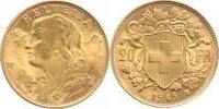 Schweiz-Eidgenossenschaft 20 Franken Gold