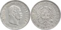 Brandenburg-Preußen 1/6 Taler Wilhelm I. 1861-1888.