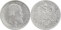 Württemberg 2 Mark Wilhelm II. 1891-1918.