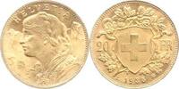 Schweiz-Eidgenossenschaft 20 Franken Gold