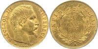 Frankreich 20 Francs Gold Napoleon III. 1852-1870.