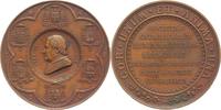 Italien-Kirchenstaat Bronzemedaille Pio IX. 1846-1878. -