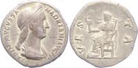 Kaiserzeit Denar Sabina, Gemahlin des Hadrian vermählt 100, gestorben 137. -