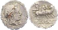 Republik Denar (Serratus) C. Naevius Balbus 79 v. Chr.. -