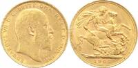 Australien One Pound Gold Edward VII. 1901-1910. -